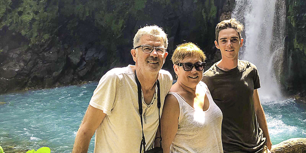 Bernadette et Jean-Luc en famille-Costa Rica sur mesure-Janvier 2019