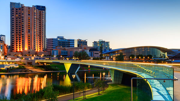 River Torrens à Adelaide