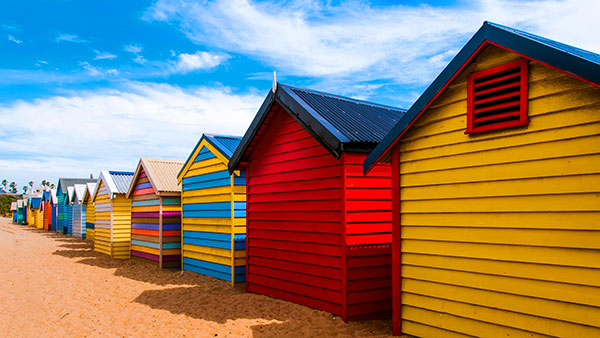 Cabines de plage à Brighton Beach