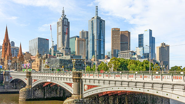 Vue de Melbourne