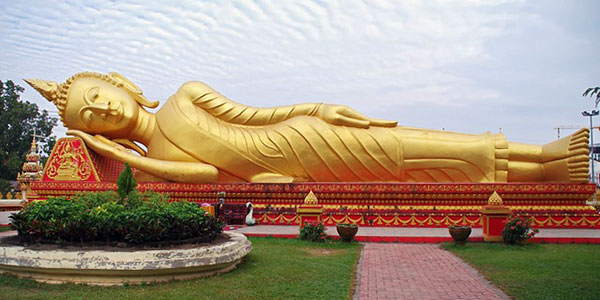 Bouddha à Vientiane