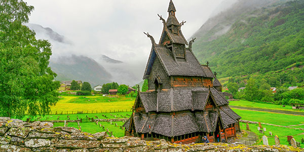 Eglise en bois debout de Borgund