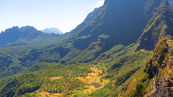 Vue panoramique des Salazes