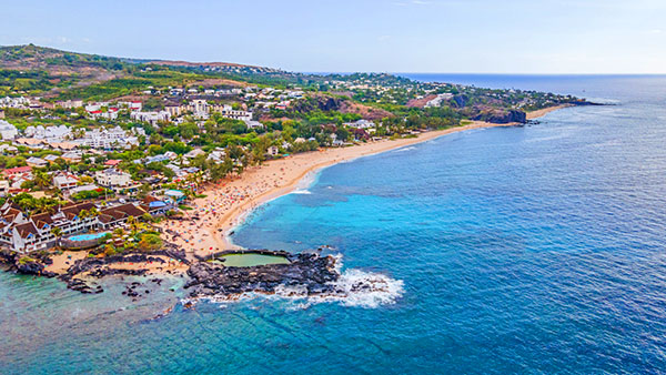 Vue aérienne de Saint-Gilles